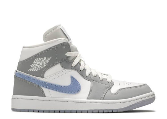 Air Jordan 1 Mid 'Wolf Grey Aluminium' (W)