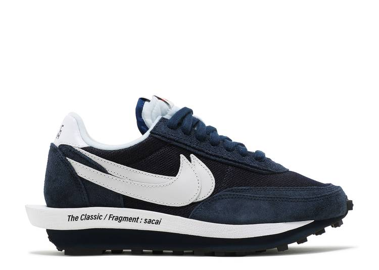 Nike x Sacai x Fragment Waffle 'Blue Void'