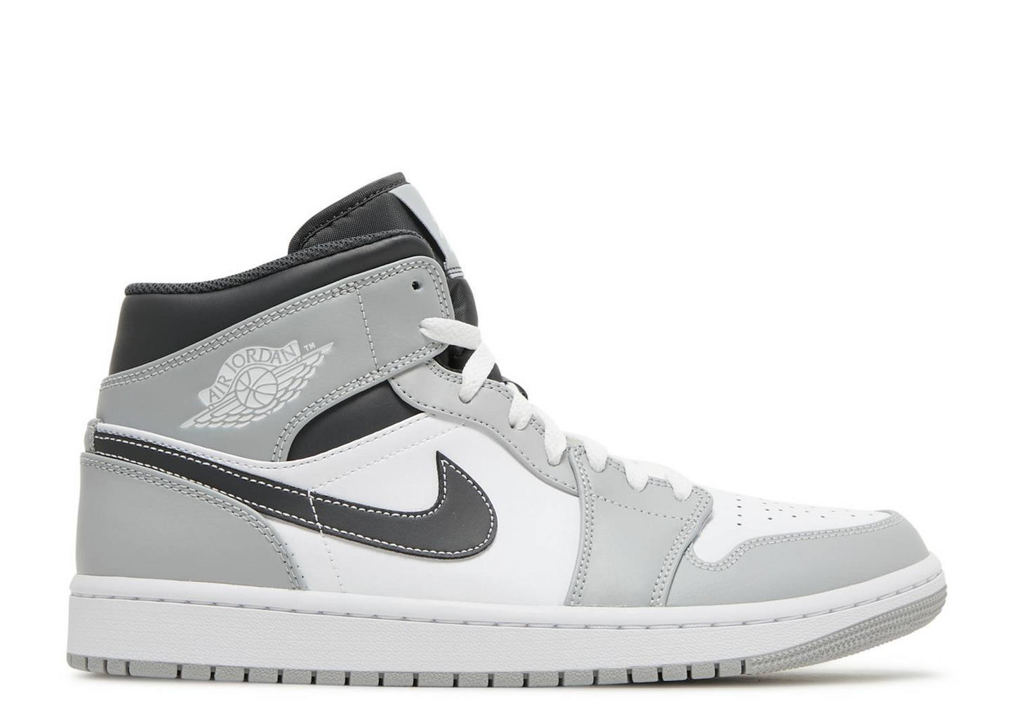 Air Jordan 1 Mid 'Light Smoke Grey Anthracite'