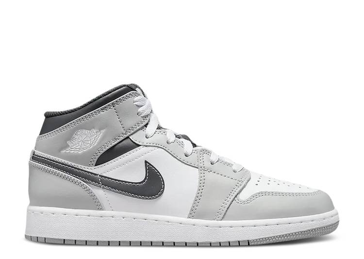 Air Jordan 1 Mid 'Light Smoke Grey Anthracite'