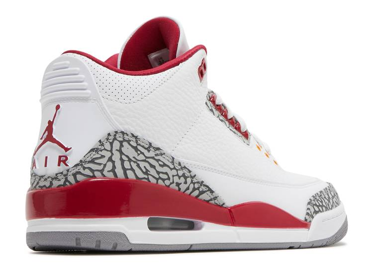 Air Jordan 3 'Cardinal Red'