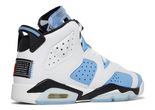 Air Jordan 6 'UNC White'