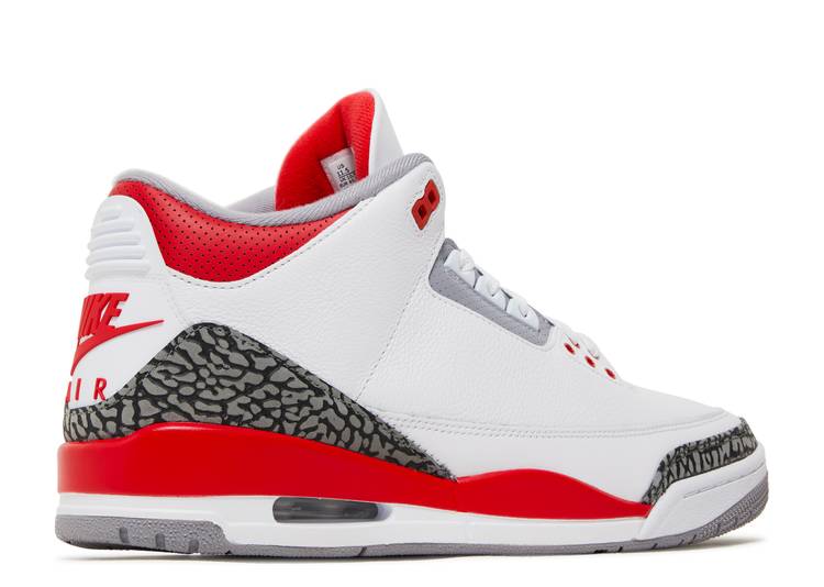 Air Jordan 3 'Fire Red'