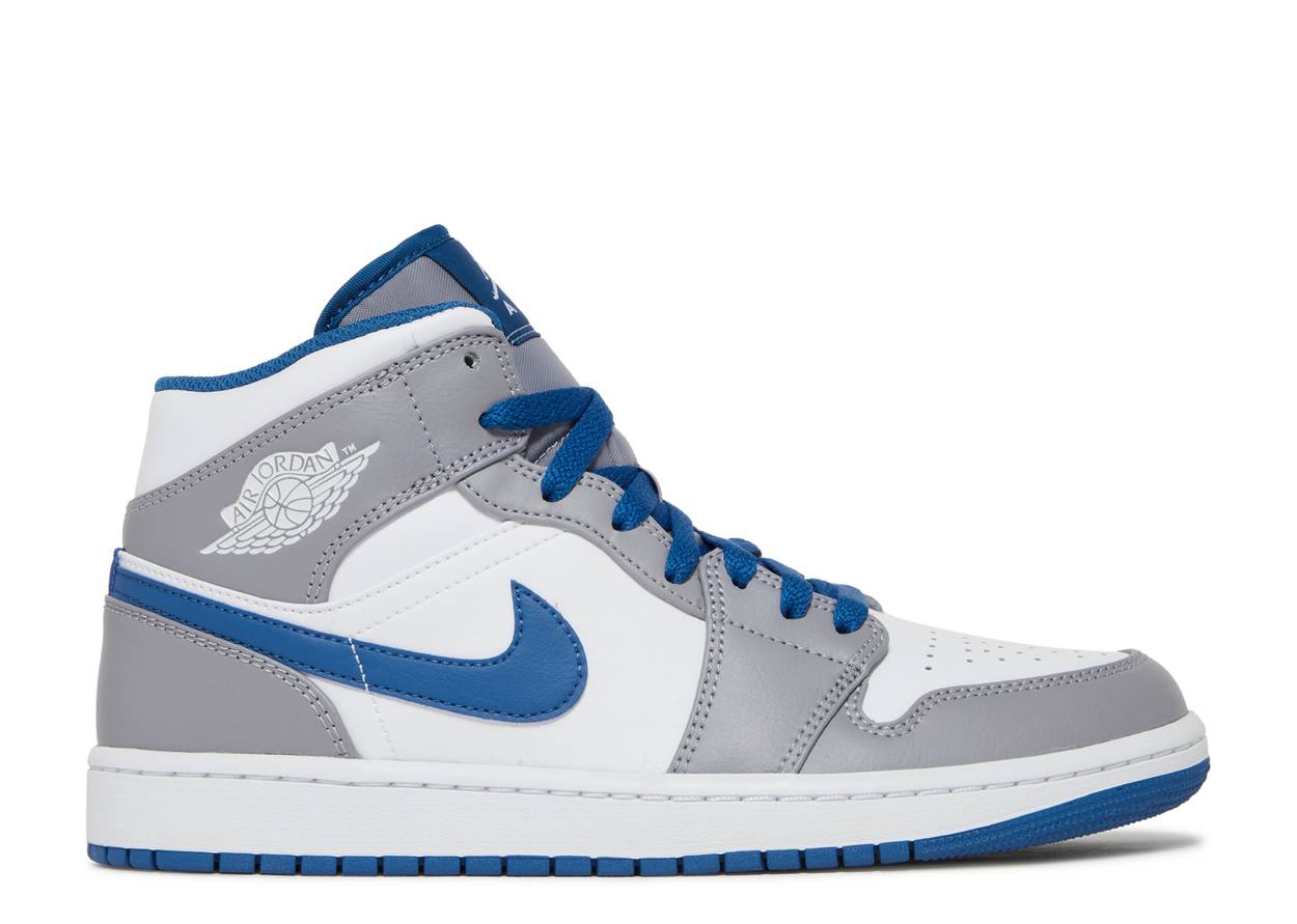 Air Jordan 1 Mid 'True Blue'