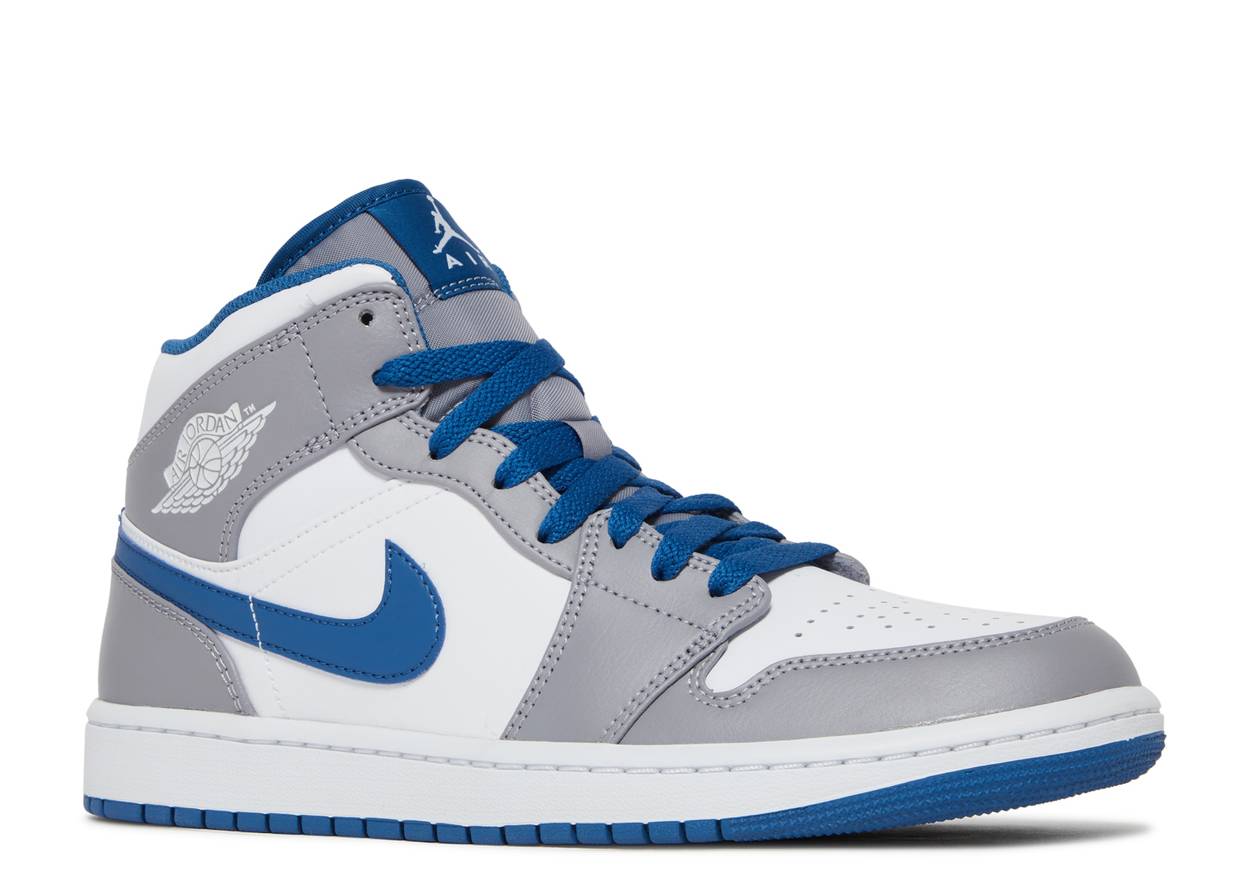 Air Jordan 1 Mid 'True Blue'