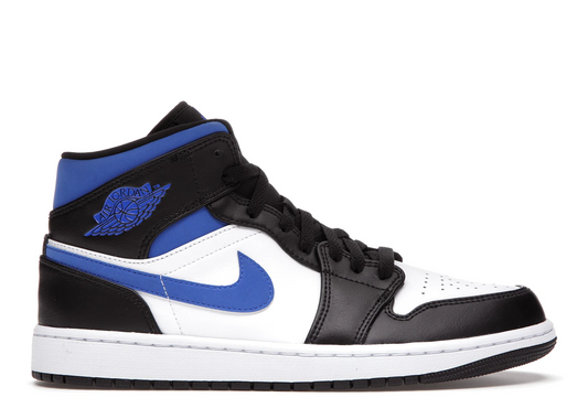 Air Jordan 1 Mid 'White Black Royal'