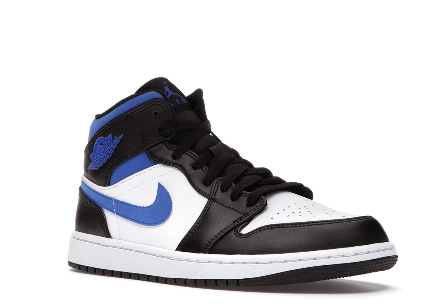 Air Jordan 1 Mid 'White Black Royal'