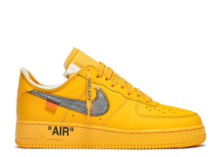 Nike Air Force 1 x Off-White 'University Gold'