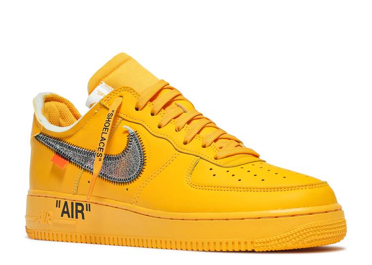 Nike Air Force 1 x Off-White 'University Gold'