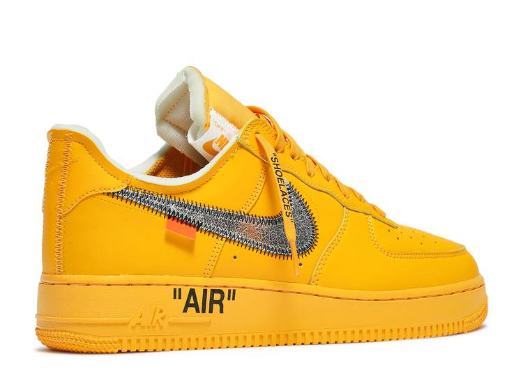 Nike Air Force 1 x Off-White 'University Gold'