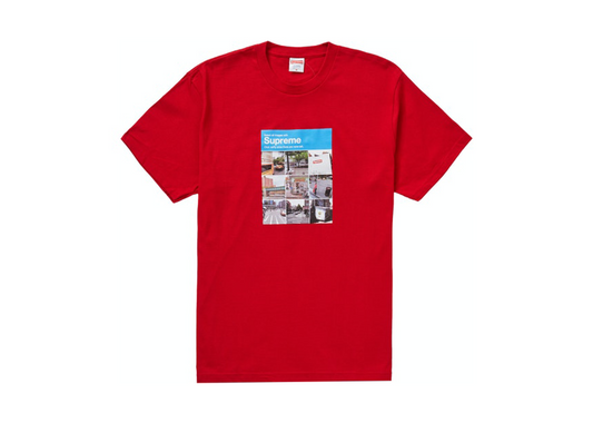 Supreme Verify Tee 'Red'