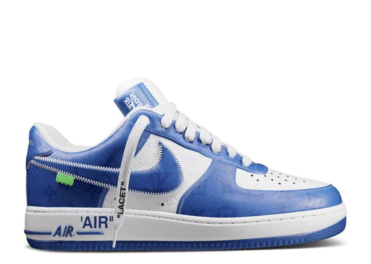 Nike Air Force 1 x Louis Vuitton 'White Royal'